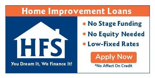 Home Improvement Loans through HFS Financing